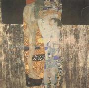 Gustav Klimt The Three Ages of Woman (mk20) oil painting reproduction